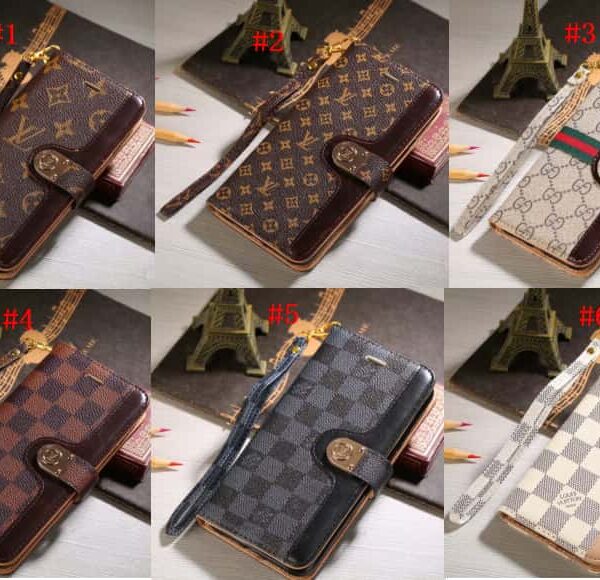 lv phone case with card holder, compatible with iPhone 17, 16, 15, 14, 13, 12, 11 models premium leather craftsmanship lv-zt15 available at www.fittedcases.com